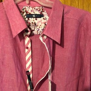 Rare Stone Rose 🌹 Linen Shirt